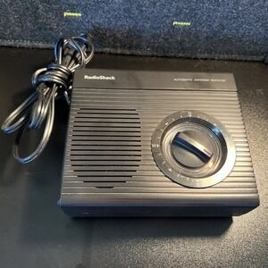 Vintage RadioShack 15-1245 Black Automatic Antenna Rotator‎ Powered Control Box